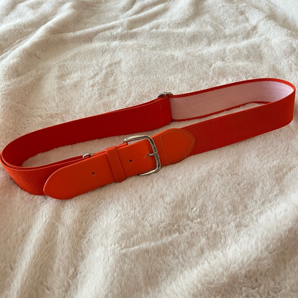 Orange Softball Belt